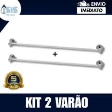 KIT 2 SUPORTE PARA TOALHA DE BANHO PARA BANHEIRO VARÃO 2 PEÇAS