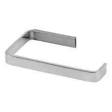 Papeleira Higiênica Quadrado cromada Alumínio E Inox Multiuso