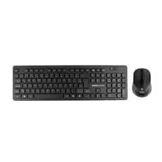 Kit De Teclado E Mouse Com Fio Kross Cor Preto Ke-km400