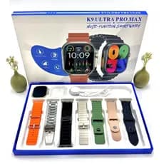 2026 Novo Smart Watch K9 Ultra Pro Max Seri 10 49mm com 7 Pulseas Esporte