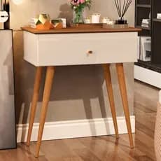 Aparador Europa Sala Estar Mesa Cantinho C/ Gaveta Madeira - Envio Imediato