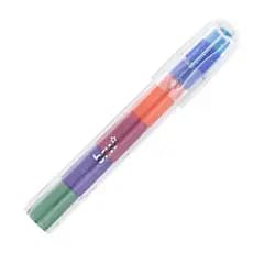 Borracha Caneta Troca Ponta C/5 Cores BRW