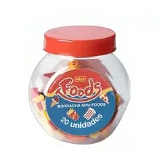 Borracha Mini Foods C/20 Unidades Tilibra