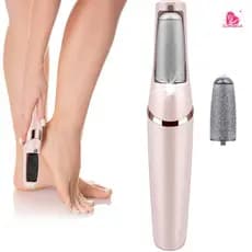 Lixador de Pé Elétrico - Esfoliador Tira Calos Pedicure Portátil Marisa Lixa Elimina Calo Usb