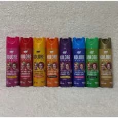 Tinta spray para cabelos carnaval