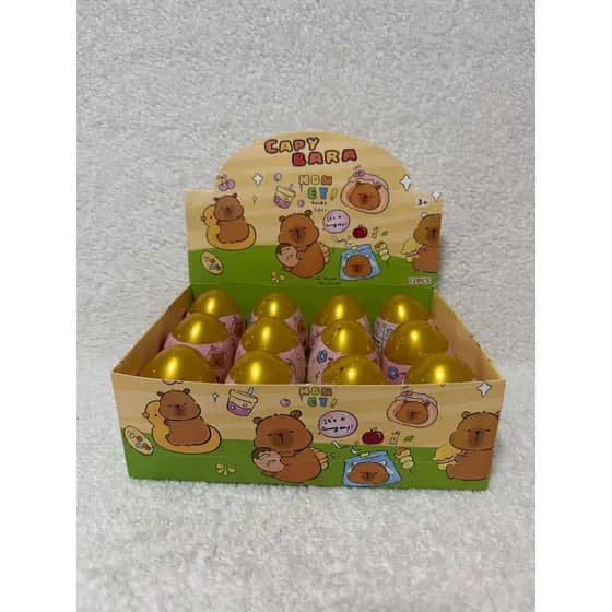 Capivara / Chaveiro de Capivara / Ovo Surpresa de Capivara
