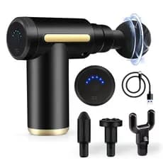 Massageador Portátil Profissional Elétrico Alta Frequência Muscular Pistola Massagem