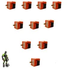KIT 10 UNIDADES - RELE 12V PISCA SETA DE LED MOTO 2 PINOS UNIVERSAL