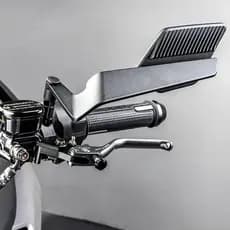 Espelho Retrovisor New Airfoil Asa De Vento Universal HONDA/YAMAHA TODAS