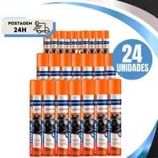 Kit 24 Desengripante Óleo Lubrificante Multiuso Chemicolor 250ml/120g