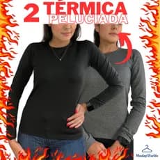 KIT C/ 2 Blusa de Frio Feminina Manga longa Super Confortável
