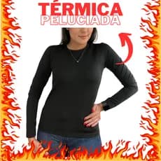 Blusa de Frio Segunda Pele Térmica Manga longa Feminina Plus Size