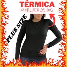 Blusa de Frio Plus Size Feminina Segunda Pele Térmica