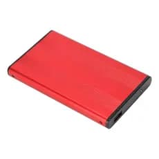 Case HD Externo USB 3.0 Sata 2.5 Notebook Armazenamento Cor:Vermelho