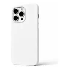 Capa Capinha Case Compatível Com iPhone 12 Promax 13 Promax Branco Lisa