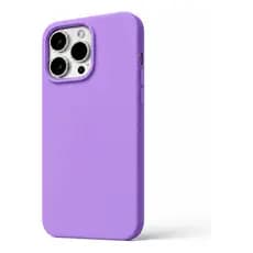 Capa Capinha Case Compatível Com iPhone 12 Promax 13 Promax Lilás Lisa