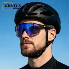 (GENTLE MOSCOT) Nova Chegada Ciclismo Estilo Esportivo Proteção UV Lente HD Unissex Esportes Aero Condução Óculos De Sol