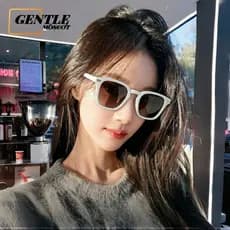(GENTLE MOSCOT) Óculos De Sol Leves Y2K Retrô Pequeno Com Armação Quadrada Unissex Estilo Coreano Anti UV
