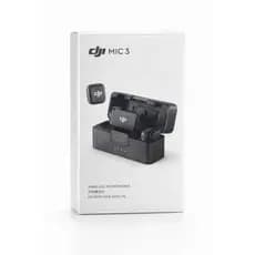 Microfone DJI Mic 2 (2 TX Microfone + 1 RX Receptor + 1 Case de carregamento) BR - DJI116