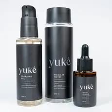 Kit Sérum Facial Hyalu-C 30ml + Gel Limpeza Facial 120 ml + Água Micelar Facial 200 ml - Yukê
