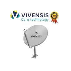 Antena Digital Chapa Banda Ku 60Cm Vivensis - Nova Parabólica Digital