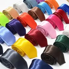 10 Peças Gravata Slim Cetim Social Clássico Diversas Cores Fio 960- Padrinho Casamento Eventos