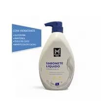 Sabonete Líquido Hidratante, para Mãos e Corpo com Glicerina e Pantenol 1Litro
