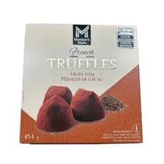 Truffles French Trufa De Chocolate Com Nibs De Cacau 454g