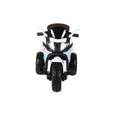Mini Moto Esportiva Eletrica Potente Bateria Recarregavel Velocidade Alta Design Moderno Branco