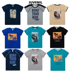 Kit Camiseta Manga Curta Sortido Masculino Juvenil - Menino Verão