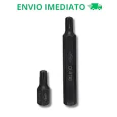 Jogo De  Bits Torx Longo Curto E Longo T40 2 Peças 10mm - Corneta