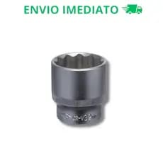 Chave Soquete Estriado Curto 1/2 X 32mm - Corneta