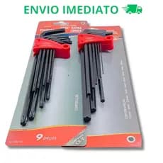Jogo De Chave Torx E Allen EXTRA LONGA Profissional Corneta Em Aço Cr-v