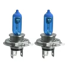 Par Lampada H4 Super Branca Efeito Xenon 8500k 12v 60/55w