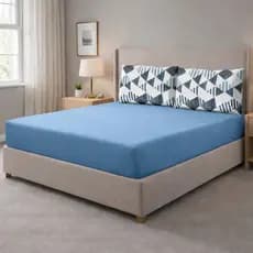 Lençol Avulso Malha 100% Algodão Solteiro Casal Queen King Cama Liso Estampado Elástico Fronha