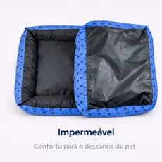 Caminha Pet Impermeável para Cachorros Cama Casinha com Colchonete M a XG