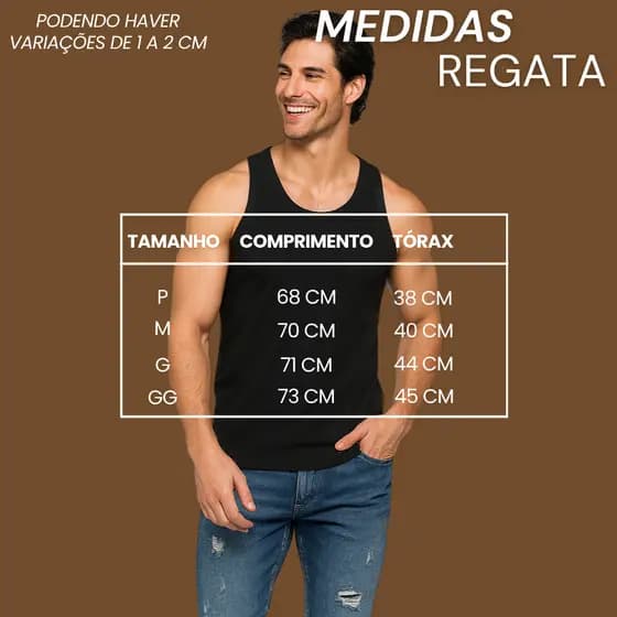 10 regatas masculinas