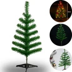 Arvore Natal Pinheiro Clinica Luxo Mesa Escritório 50 Galhos