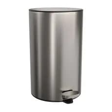 Lixeira Redonda com Pedal 12L Inox Deca