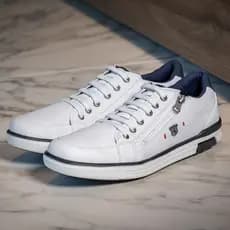 Sapatenis Masculino Casual Laboshoes Tamanho Especial  Calce Fácil Confortável Branco Azul Preto Marrom