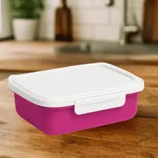 Pote Plástico Marmita Trava 500ML Fitness Dieta P/ Microondas Geladeiras Almoço e Janta