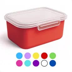 Marmitas Pote Fitness 1 LITRO Freezer E Microondas Potes Plásticos Com Trava Alimentos