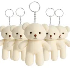 Ursinho De Pelucia 6 Chaveiros Para Lembrancinha