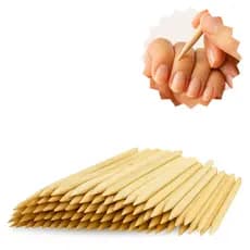 Kit c/ 300, 500 ou 1000un de Palitos de Unha Talge®, Bambu, Manicure, Pedicure, Qualidade