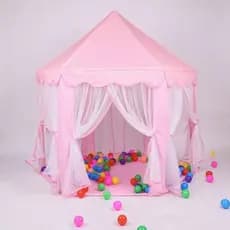Barraca Cabana Castelo Princesas+luzes Led+promoçao