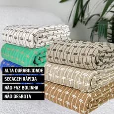 Manta Grande para Sofá de 2 Até 3 Lugares 100% Algodão 2,50x1,80 Capa Protetor de Sofa Gigante