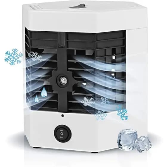 Mini Ar Condicionado Ventilador Portátil Climatizador Umidificador Usb