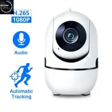 Camera Ip Wifi Giratória Estilo Babá Eletrônica Com Visão Noturna e Alerta De Movimento Bebê, Animal De Estimação, Idoso