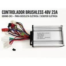 Controladora Brushless 48V 23A GDHN9-CK3 Para Bicicleta Elétrica / Scooter Elétrica