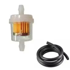 Kit Filtro de Gasolina Moto combustível Carburada  Universal